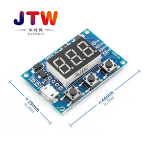 Module générateur de signal PWM à 2 canaux Jiatewei pour pilote de moteur pas à pas avec fréquence et cycle de travail réglables - Product Image 2