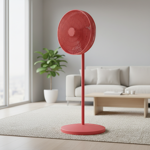 Ventilador Decorativo de Estilo Minimalista, Color Verde Natural, Diseño Moderno, Motor AC, Para Hotel, Villa y Hogar Residencial Premium - Product Image 1