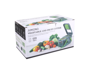 Hachoir manuel 22-en-1 pour ail, oignon, fruits et légumes, machine à samosas, outil en plastique - Product Image 6
