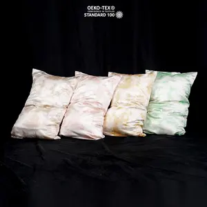 Travesseiro de seda com zíper, tamanho personalizado 6a bandhnu seda com zíper 16/19/22mm orgânico 100% puro seda