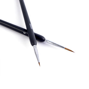 Juego de Pinceles Profesionales Personalizados para Óleo, Acrílico y Acuarela, Pincel Abanico de Pelo de Comadreja <span class=keywords><strong>con</strong></span> Punta de Marcador Blanco para Niños - Product Image 2