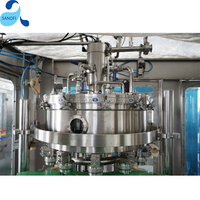 Boisson énergétique en conserve automatique électrique et machine de production Red Bull pour les emballages en plastique de boissons et d'aliments