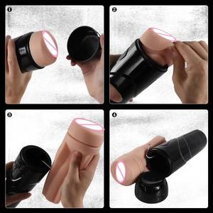 Juguetes Sexuales de Masturbación para Hombre, Vagina de Bolsillo con Ventosas, Copa de Avión, Producto Robótico para Adulto Gay - Product Image 5