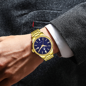 Montres automatiques à remontage automatique, mécaniques, avec diamants, de luxe, pour homme, en acier inoxydable, étanches, avec calendrier, nouvelle montre de sport - Product Image 5