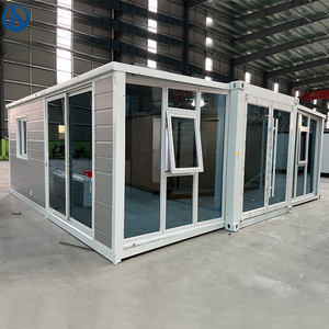Casa Contenedor Expandible <span class=keywords><strong>de</strong></span> 40 pies a Precio <span class=keywords><strong>de</strong></span> Mayoreo <span class=keywords><strong>de</strong></span> Honlu, Casa Prefabricada <span class=keywords><strong>de</strong></span> 4 Dormitorios, Cabaña Modular para Hotel/Campamento con Terraza - Product Image 6