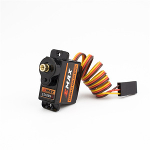 Servo Original <span class=keywords><strong>EMAX</strong></span> <span class=keywords><strong>ES08MA</strong></span> <span class=keywords><strong>II</strong></span> 12g Analógico Micro con Engranajes Metálicos, 1.8kg de Torque para Avión RC, Helicóptero, Coche, Repuestos - Product Image 2