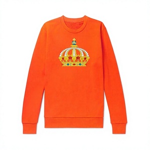 Reflective Color Mock Neck <b>Red</b> <b>Sweatshirts</b> with Brand Embroidery logo | Outerwear Long Sleeve <b>Sweatshirts</b> - Product Image 1