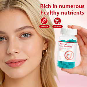 Private Label Voedingssupplement Biotine Blauwe Beer Haarverzorgings Gummies - Product Image 3