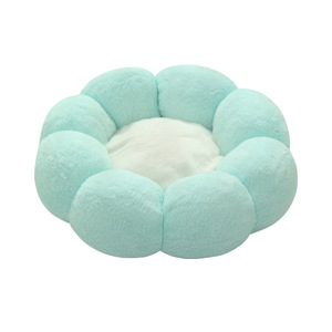 Schlussverkauf nachhaltiges rundes Haustiernest blumenförmiges Plüschbeet für Hunde und Katzen Vier-Jahreszeiten-Universalnest - Product Image 1