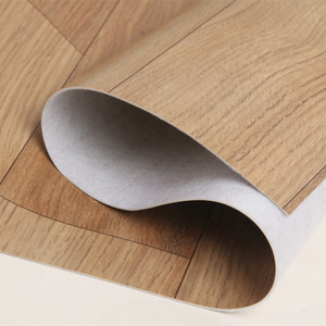 Rollos de suelo de vinilo de PVC antideslizante a prueba de agua <span class=keywords><strong>2mm</strong></span> blanco negro rojo linóleo para Interior Oficina garaje suelo de plástico adhesivo fácil - Product Image 5