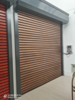 Porte de garage automatique à enroulement 16x8, porte de garage à enroulement, porte à enroulement