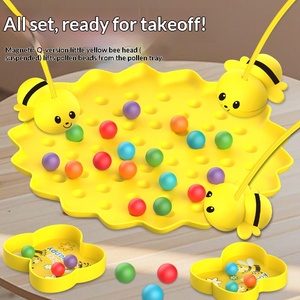 <span class=keywords><strong>Juego</strong></span> Magnético de Panal de Abeja para Niños |   <span class=keywords><strong>Juego</strong></span> de Mesa Focus Training para Niños |   Juguete Educativo de Rompecabezas con Cuentas Magnéticas - Product Image 6