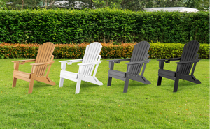 HE-565, Sedia Adirondack Pieghevole <span class=keywords><strong>in</strong></span> Plastica per Esterni, Sedia da <span class=keywords><strong>Spiaggia</strong></span> e Patio <span class=keywords><strong>in</strong></span> HDPE con Portabicchiere - Product Image 5