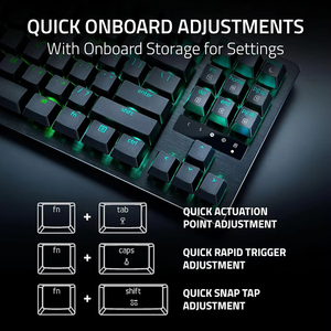 Teclado para juegos con cable Razer Huntsman V3 Tenkeyless de 8KHz, activación rápida ajustable, teclado mecánico RGB para juegos - Product Image 4