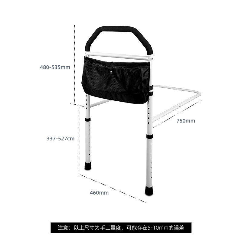 LQX110053 Floor-standing bed with armrest