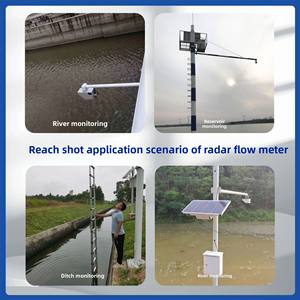 Medidor De Fluxo De Radar De Hidrologia De Alta Frequência Inteligente OEM Personalizável para Monitorar Canais Abertos De Rios De Óleo De Água Lagos - Product Image 3