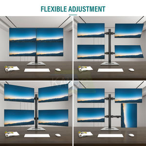 KALOC <span class=keywords><strong>Support</strong></span> de moniteur à quatre bras DZ400-T 17-32 <span class=keywords><strong>Support</strong></span> Moniteur Lcd Ordinateur <span class=keywords><strong>Support</strong></span> de moniteur <span class=keywords><strong>Pc</strong></span> réglable en hauteur <span class=keywords><strong>Support</strong></span> de moniteur 4 - Product Image 1