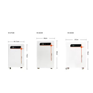 Inverter Hybrid Tenaga Surya All in One 12V 15kwh dengan Pengontrol Pengisian Daya Baterai MPPT dan 2 Panel Surya - Product Image 4