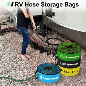 RV Storage And Organization Bag 4 Pack Camper Waterproof RV Accessories Storage And Organizer Bags