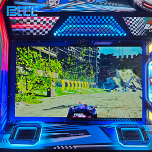 Simulador de Carreras Rápido BLEE a <span class=keywords><strong>Precio</strong></span> de Fábrica, Operado con Monedas, para 2 Jugadores, con Diseño en Rojo y Azul, <span class=keywords><strong>Juego</strong></span> de Carreras de Autos en Venta - Product Image 5