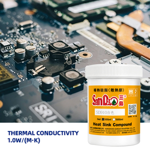 Pâte thermique résistante aux hautes températures, graisse silicone pour CPU, LED, PCB, alimentation électrique, dissipation thermique des semi-conducteurs - Product Image 1