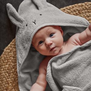 Toalla de Secado Rápido para Bebés <span class=keywords><strong>Recién</strong></span> Nacidos, Color Personalizado, Toalla Poncho de Algodón Puro para <span class=keywords><strong>Recién</strong></span> Nacidos - Product Image 1