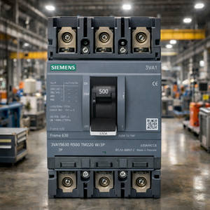 Disjoncteur Siemens MCCB extractible 3VA1S630 R500 TM220 avec 3P 690V 110kA/55kA/70kA/36kA en plastique en stock - Product Image 5