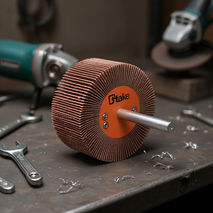 Ttake Corundum Abrasive Cloth Flap <b>Wheel</b> 30x3 Mm 240 Grit For <b>Grinding</b> - Product Image 3