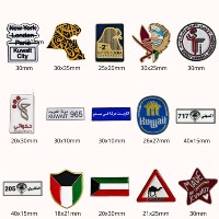 Broche en émail métallique personnalisée pour la Journée Nationale du Koweït, des Émirats Arabes Unis et d'Arabie Saoudite, livraison rapide, cadeau, épingle de revers, badge magnétique, épinglette en émail du Moyen-Orient