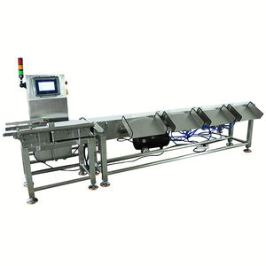 Aço inoxidável Check Weigher Máquina 4 Nível Único Lado Alavanca Food Shrimp Peso Grading Machine - Product Image 2