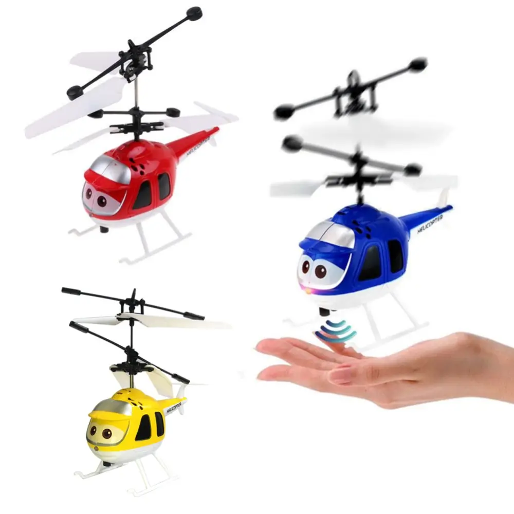 비행 비행기 장난감, 적외선 센서 선물 모델 장난감 비행기 미니 헬리콥터 장난감 비행 //