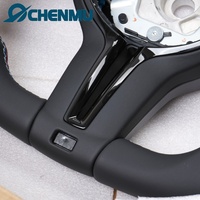 Volant de voiture en cuir de haute qualité pour BMW E70 E81 E82 E90 E91 E92 E71 E87 E88 E93 E84 X1 X5 M Performance