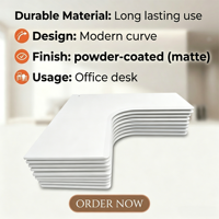 Planche de table en MDF de forme L, épaisseur 18 mm/22 mm/25 mm, sur mesure, écologique, revêtement électrostatique en poudre, pour cuisine et salle de bain