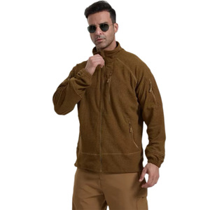 SFB30 715 Nouvelle Collection Automne – Veste Polaire Sportive à Col Montant, Couleur Unie, Imprimé Dégradé, en Polyester pour Activités de Plein Air - Product Image 1