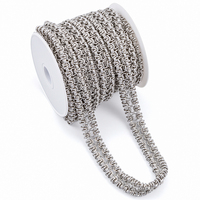 Chaîne exagérée en acier inoxydable personnalisée, accessoires imperméables pour la fabrication de bijoux en maille, collier, bracelet, bricolage
