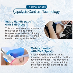 أحدث علاج بالتبريد والنحت الحراري للجسم Cryoskin علاج بموجة صدمات النجوم وحرق الدهون - Product Image 5