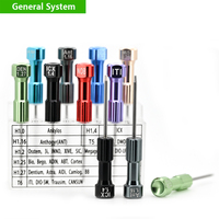 Clé hexagonale pour implant dentaire, tournevis de laboratoire prothétique, kit d'outils de pose d'abutments, instruments mécaniques en acier inoxydable