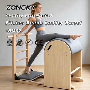 Baril d'échelle de <span class=keywords><strong>Pilates</strong></span> réglable en hêtre, équipement de fitness en bois dur de qualité supérieure pour usage professionnel en cours de <span class=keywords><strong>Pilates</strong></span> - Product Image 1