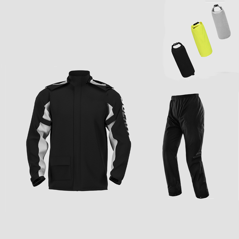 Хорошее качество экологически чистый Женский дышащий мужской мотоциклетный уличный дождевик водонепроницаемый для взрослых капюшон