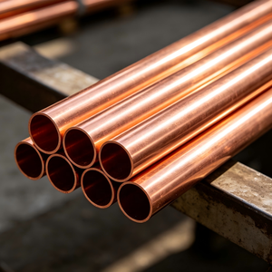 Tubo de Cobre Puro sin Costuras <span class=keywords><strong>para</strong></span> Sistemas de Agua - Tubería de Cobre de Alta Pureza ASTM B88 C12200 Recta <span class=keywords><strong>para</strong></span> Plomería - Product Image 1