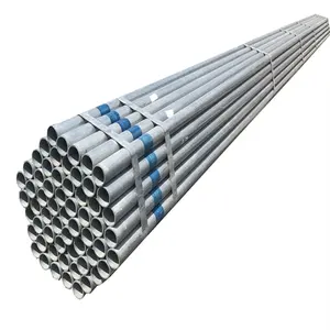 Fournisseur chinois ASTM A53 Tubes en acier galvanisé Tuyaux galvanisés DN15 GI Tubes et tubes sans soudure en acier en vente