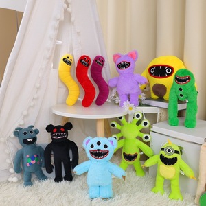 Hot Happy Valley con denti scoperti monster doll Grimace peluche giocattolo horror dinosauro serie di giocattoli di peluche gioco JOYVILLE nuova bambola di peluche - Product Image 1