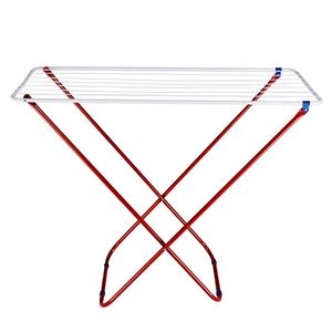 जानको इनडोर स्पेस सेविंग पाउडर लेपित लोहे के पाइप कपड़े सुखाने रैक रैक - Product Image 2