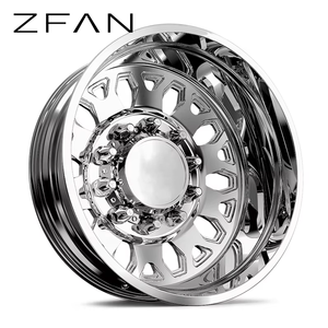 Rines Cóncavos Forjados ZFAN en Negro Mate para 8/10 Orificios PCD 127/130mm ET20 8x165.1/10x225 <span class=keywords><strong>22</strong></span>-30 Pulgadas - Product Image 2