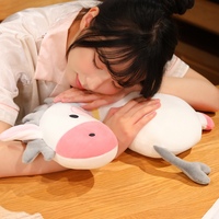 Coussins en peluche courbés mignons en gros : Licorne, Cheval, Canard, Crocodile – Doux et moelleux pour la décoration de chambre d'enfant