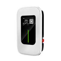 Chargeur EV mural domestique 7KW Station de charge de voiture électrique Pile de charge automobile pratique