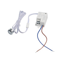 Lámpara LED Shinehchip AC220V 100W, Sensor de doble puerta de alta calidad, Sensor de movimiento de onda manual, interruptor de inducción para muebles de armario