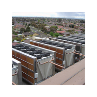 Fabricant coréen Mini condenseur refroidi par évaporation à l'air Refroidisseur à sec personnalisable Refroidisseur de gaz Condenseur refroidi par air