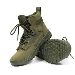 DF22 Tactical Boots Men Olive Green <b>Waterproof</b> Outdoor All Seasons Hiking Training Duty Boots - Product Image 1