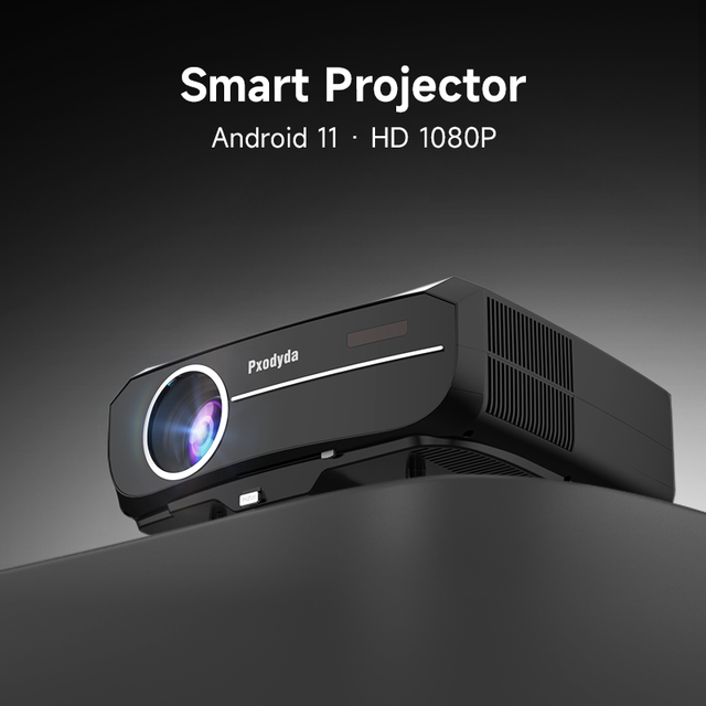 Native 1080p Projector 4K Support 1900ANSI 22000:1 Contrast Auto Focus 4D Keystone with /USB Portable Built-in Speakers